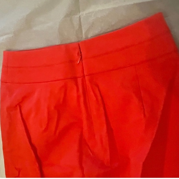 NWOT Bebe Neon Orange Pencil Skirt Size 4 Lined - Picture 7 of 12